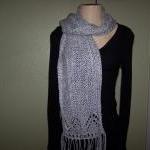 Two Colors Hand Knitted Scarf/cowl/neck Warmer